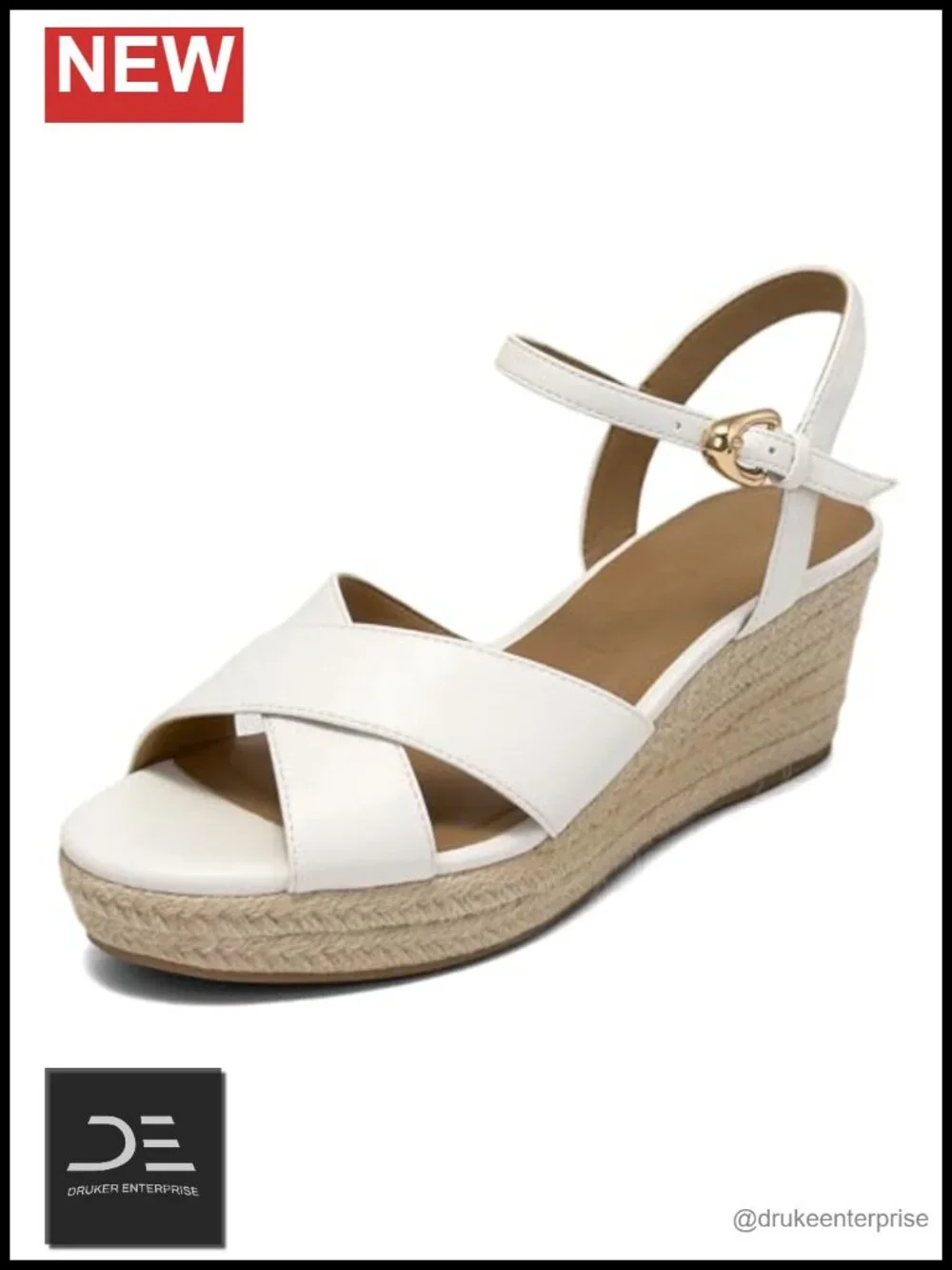Aerosoles Women's Espadrille Wedge Sandals, Ankle Strap, OrthoLite, Slip